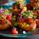 Mini Taco Stuffed Potatoes