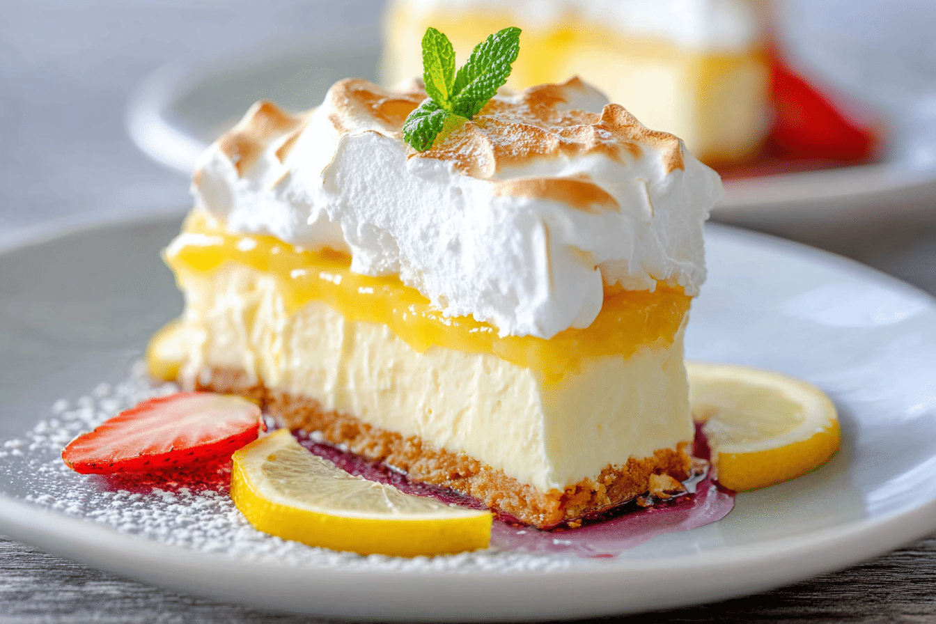 Lemon Meringue Cheesecake