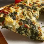 High Protein Spinach Artichoke Pizza