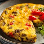 Cheeseburger Frittata