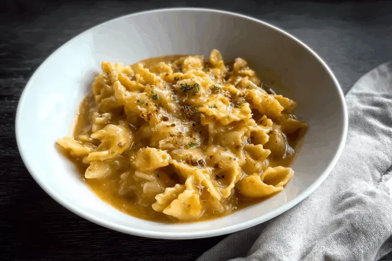 French Onion Pasta