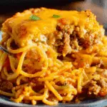 Cheddar Bay Spaghetti Casserole