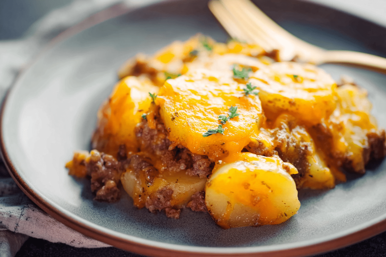 Crockpot Cheesy Potatoes