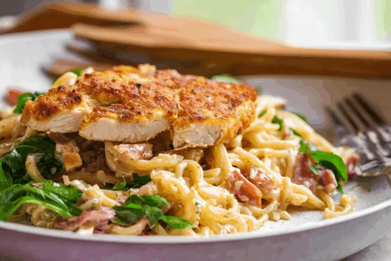 15 Minute Chicken Cordon Bleu Pasta