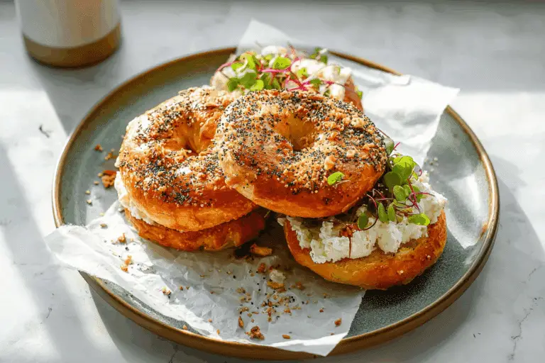 Simple 3 Ingredient Protein Bagels – Air Fryer Recipe