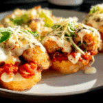 Dino Nugget Chicken Parm Cups