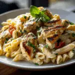 Creamy Garlic Parmesan Chicken Pasta