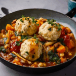 A Vegetable Stew with Cheesy Dumplings for Our Chilly Highveld Weather