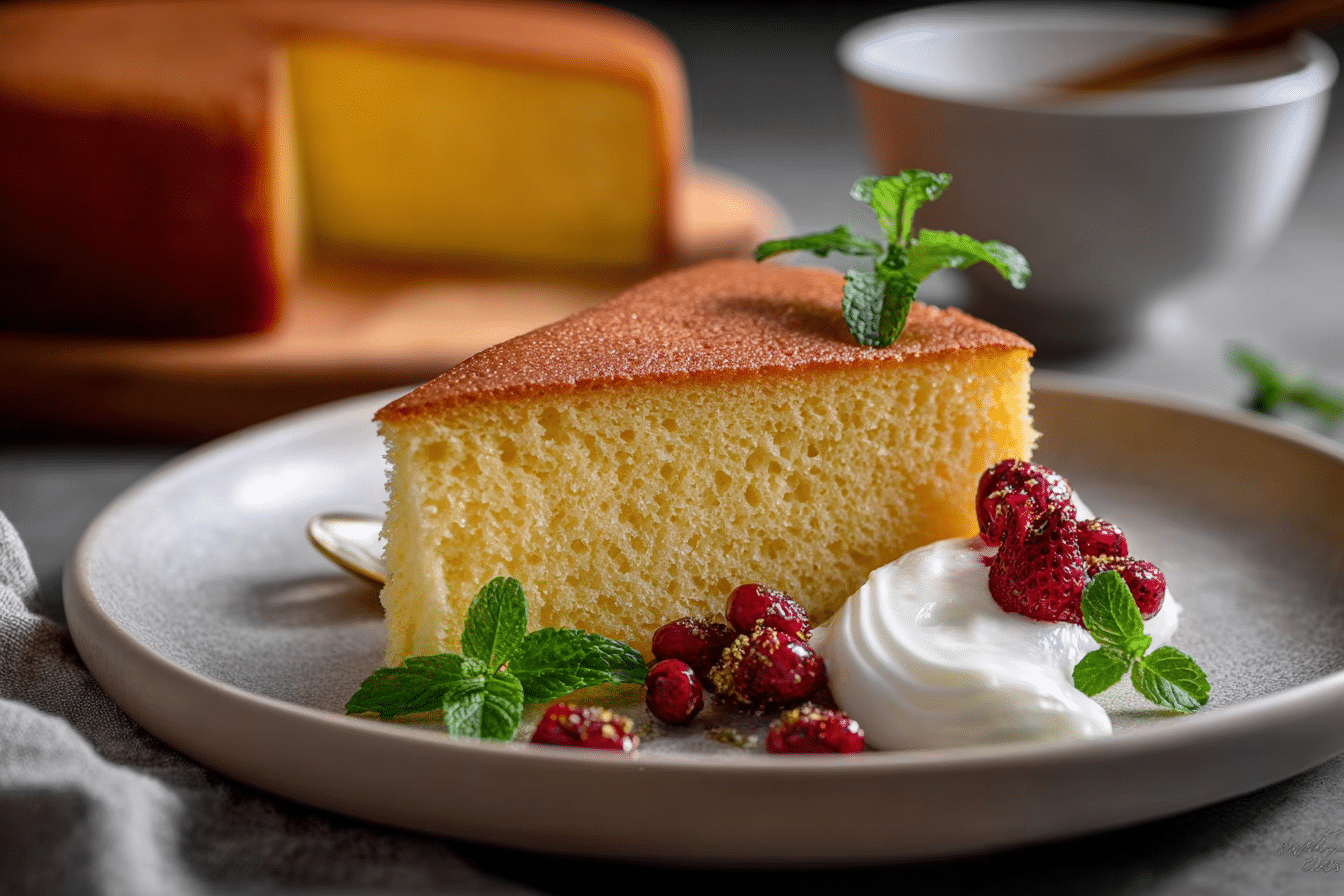 The Best Moist Sponge Cake Recipe