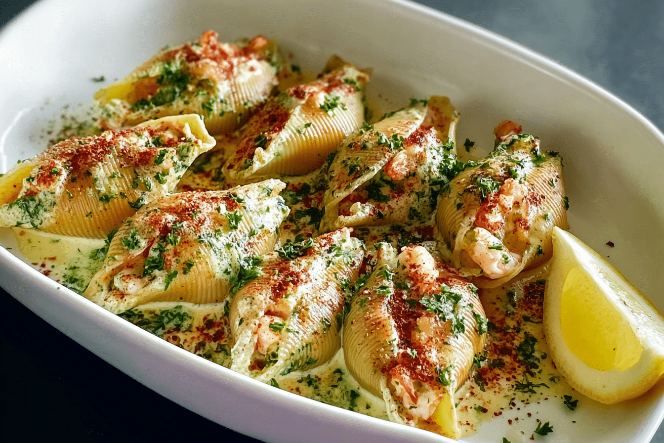 Seafood Stuffed Shells