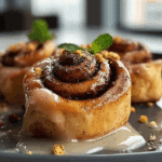 Banana Bread Cinnamon Rolls