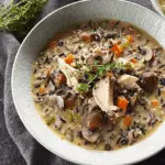 Chicken Mushroom Wild Rice Soup