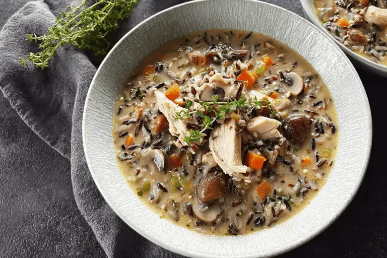 Chicken Mushroom Wild Rice Soup
