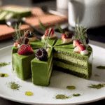 Matcha Green Tea Layer Cake