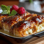 CHEESECAKE CRESCENT ROLLS CASSEROLE