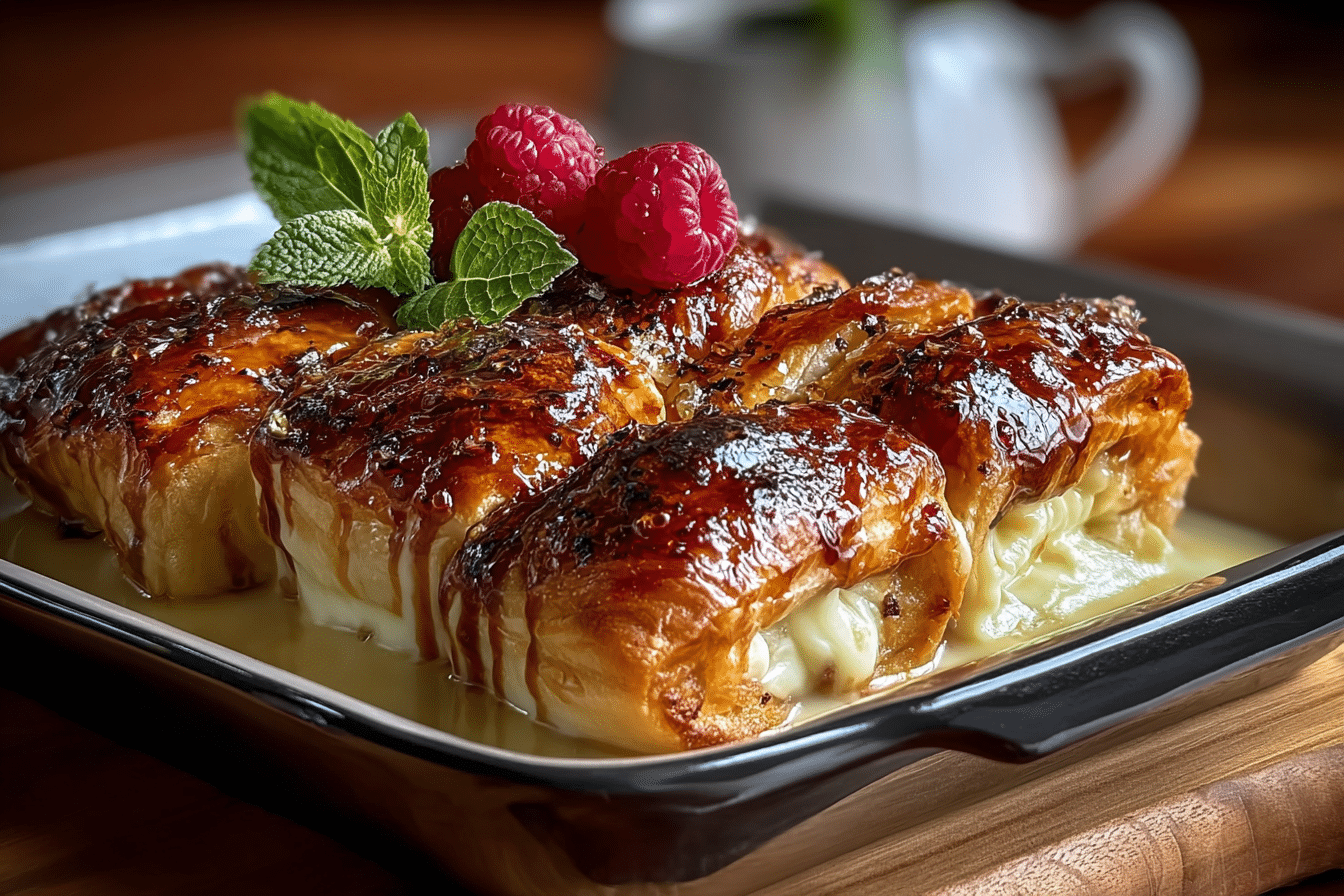 CHEESECAKE CRESCENT ROLLS CASSEROLE