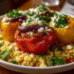 Honey Balsamic Grilled Chicken with Couscous & Feta