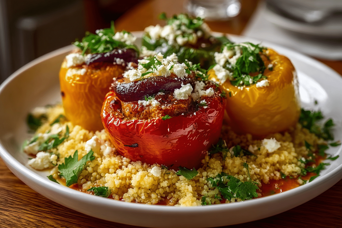 Honey Balsamic Grilled Chicken with Couscous & Feta