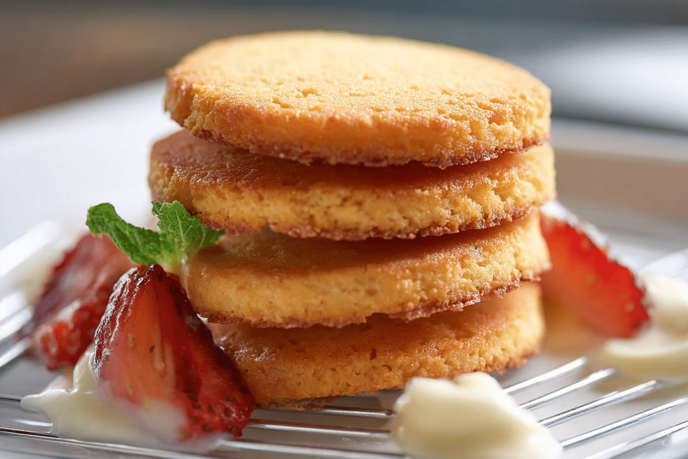 Vanilla Snap Biscuits