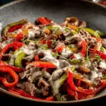 Philly Cheesesteak Skillet