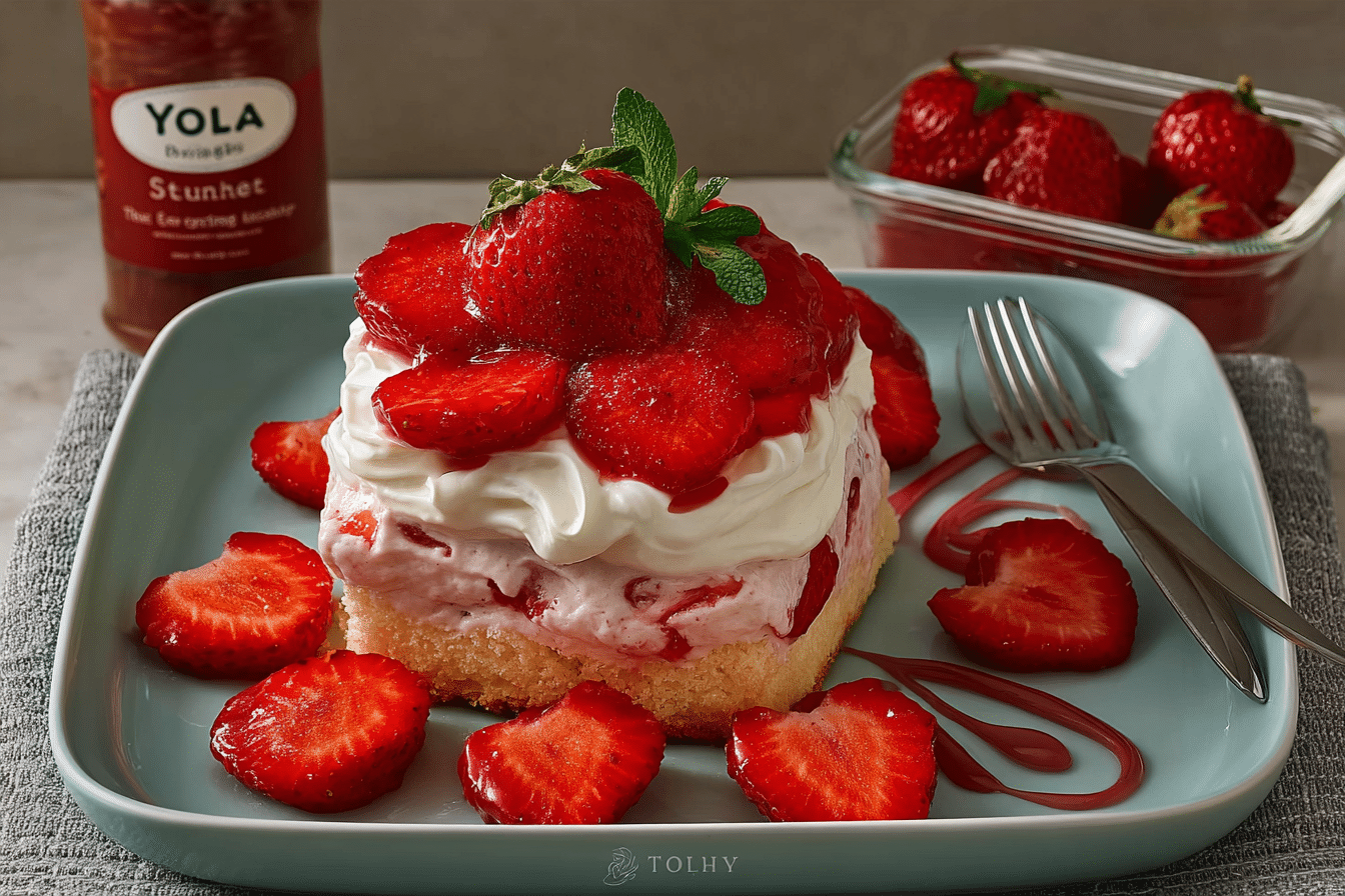 Strawberry Shortcake Dessert