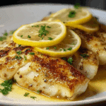 ZESTY LEMON BUTTER FISH FILLET