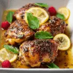 Lemon Crusted Chicken Thighs