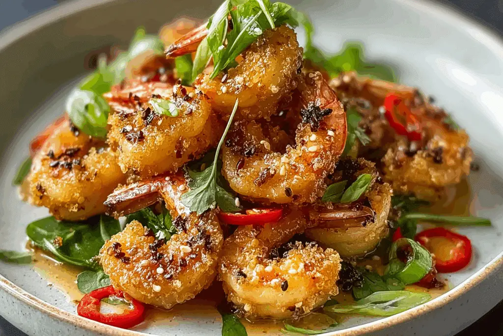 Crispy Salt and Pepper Shrimp