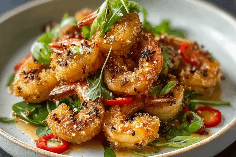 Crispy Salt and Pepper Shrimp