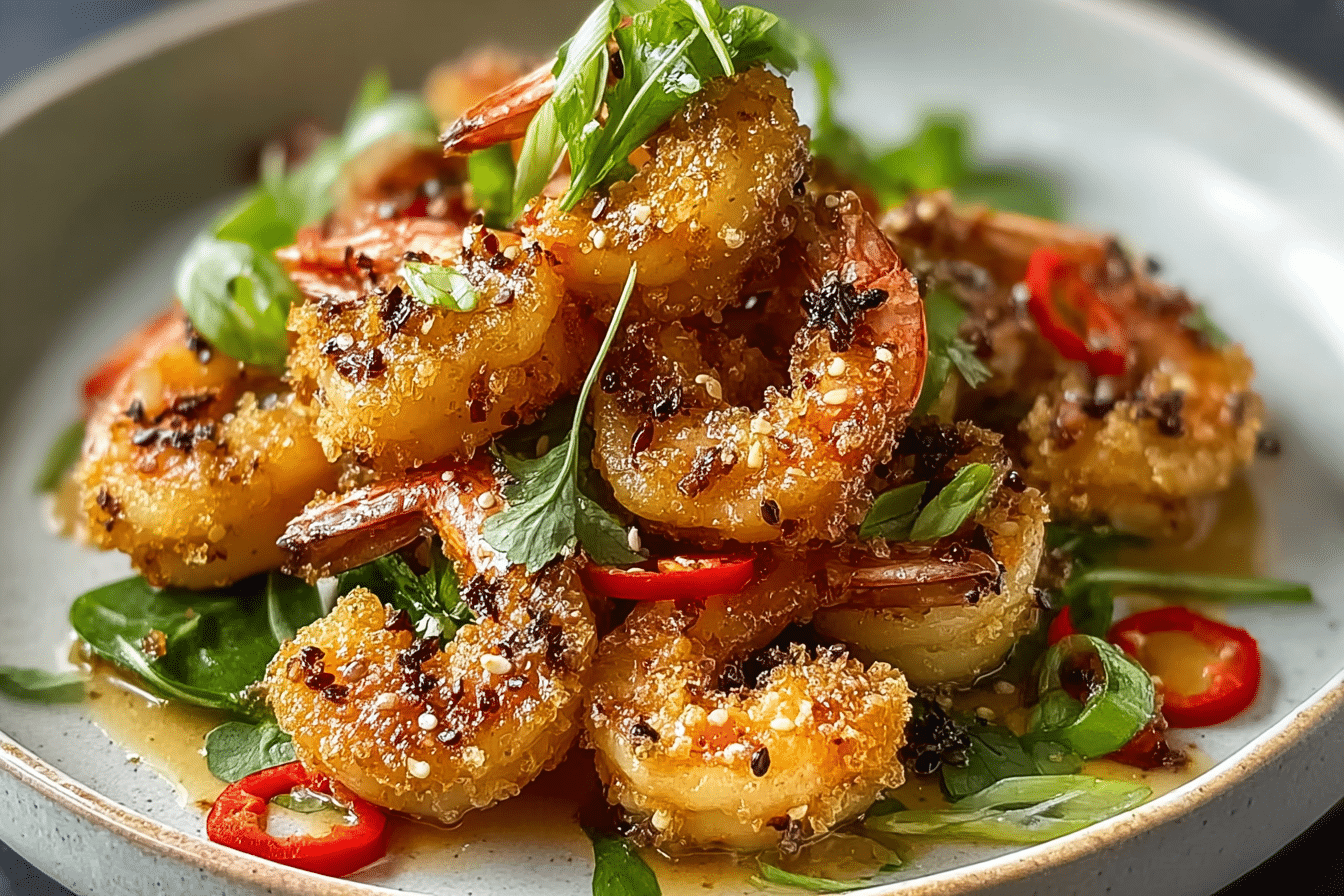 Crispy Salt and Pepper Shrimp