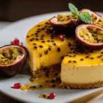 Passion Fruit Cheesecake Traybake