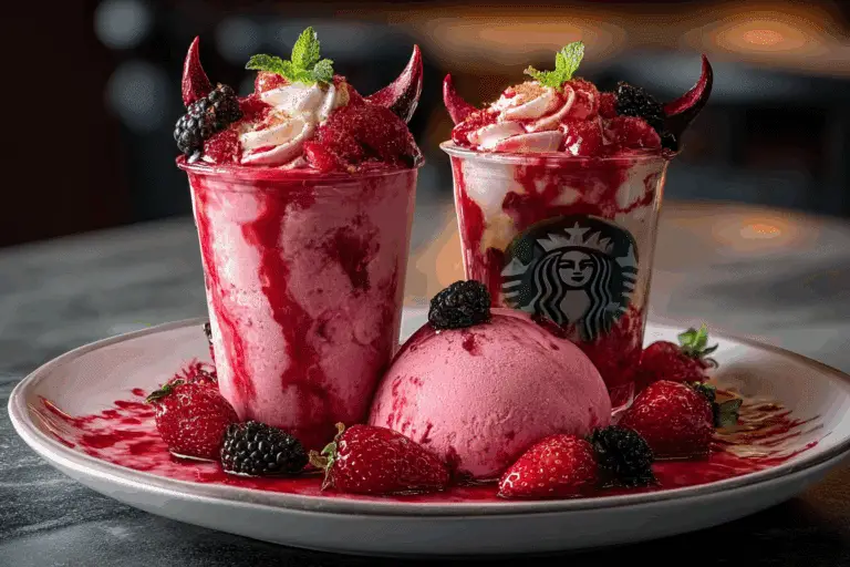 Velvet Fang Strawberry Mocha Frappuccino
