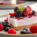 No-Bake Berry Cheesecake