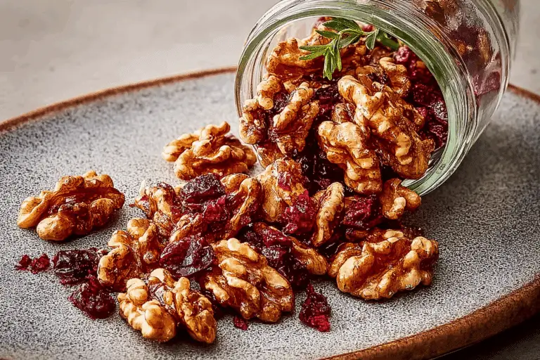 Spiced Roasted Walnuts