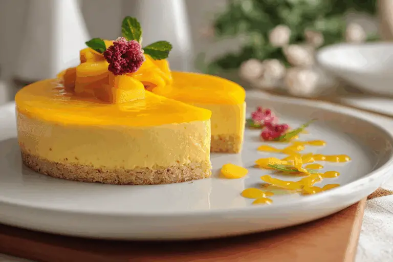 Mango Mousse Cake