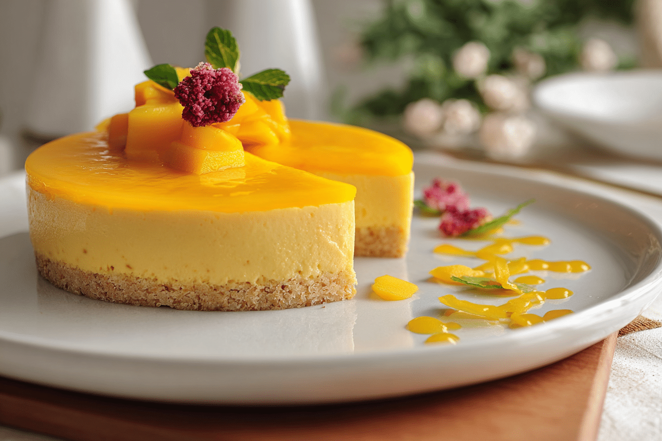 Mango Mousse Cake