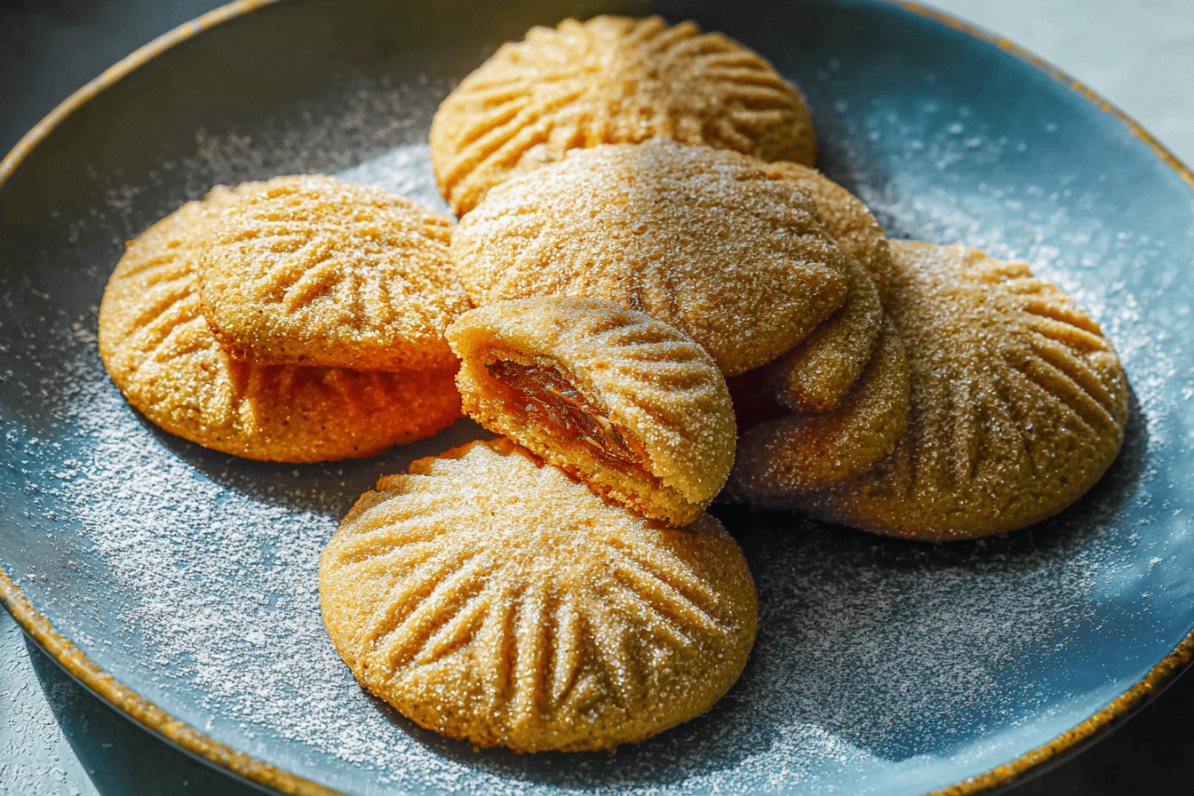 Maamoul (Date Filled Cookies)