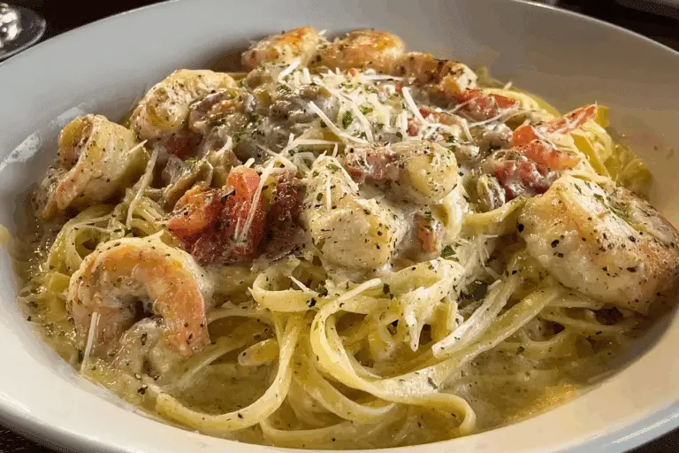 Olive Garden Chicken Scampi Pasta