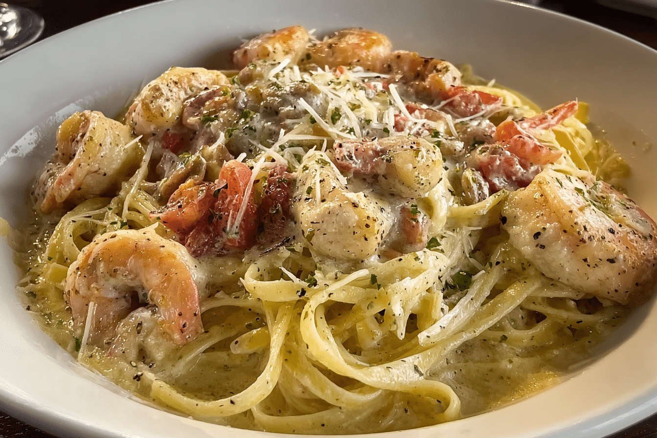 Olive Garden Chicken Scampi Pasta