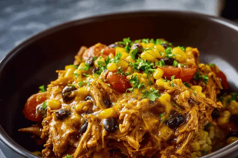 Slow Cooker Burrito Bowls