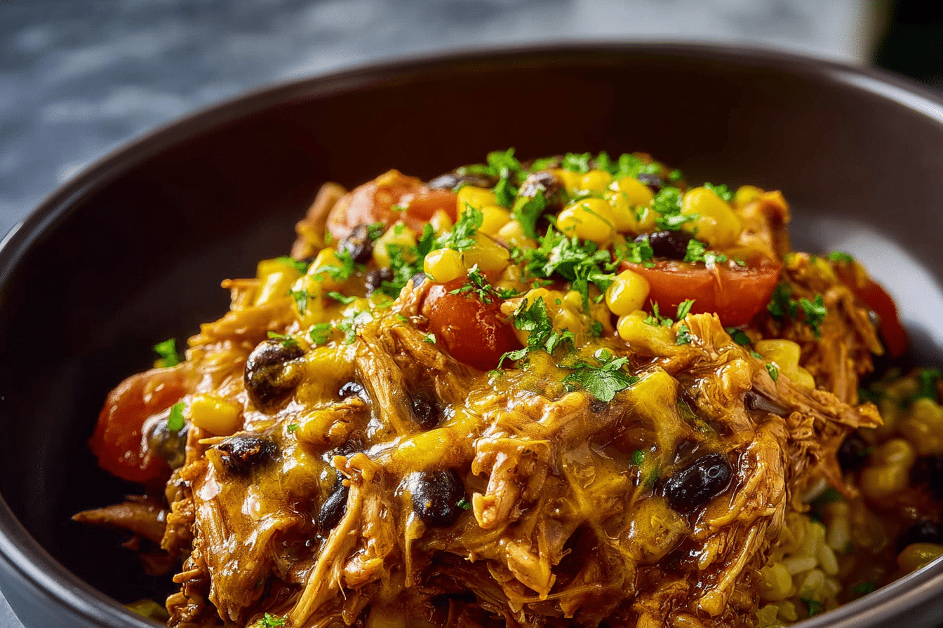Slow Cooker Burrito Bowls