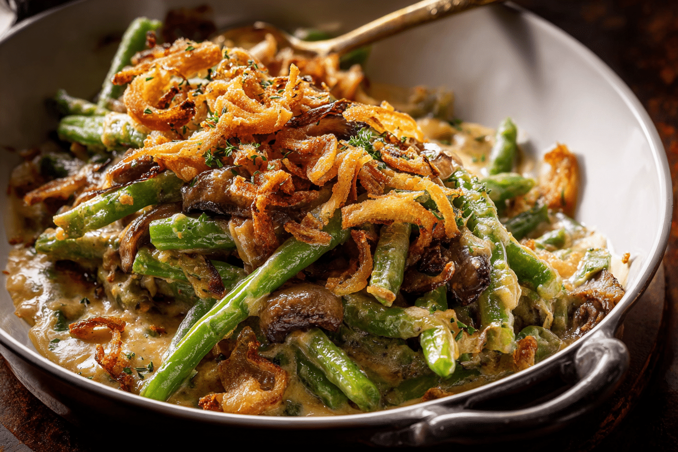 Homemade Green Bean Casserole
