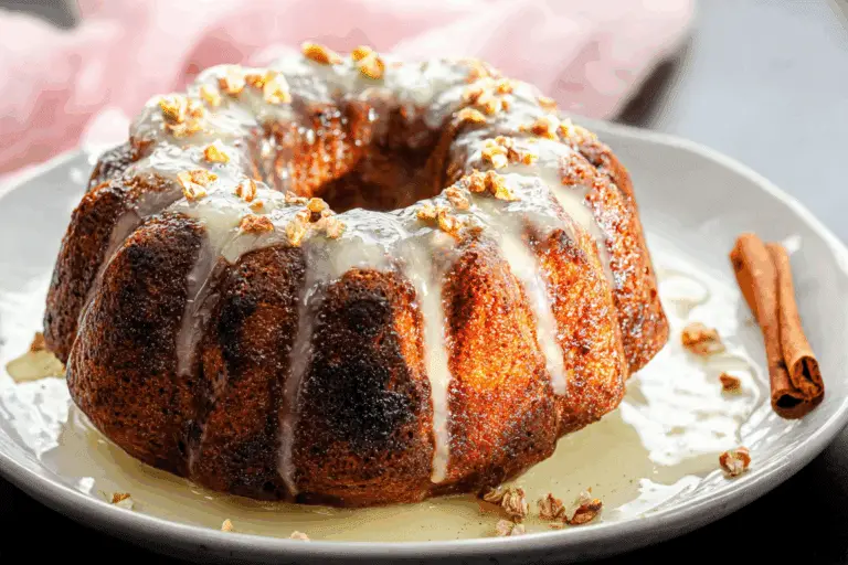 Carrot Cinnamon Bundt Cake