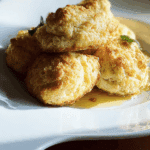 Honey Butter Drop Biscuits