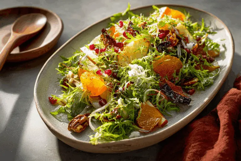 Fall Harvest Salad with Frisée