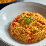 Easy Red Pepper Risotto