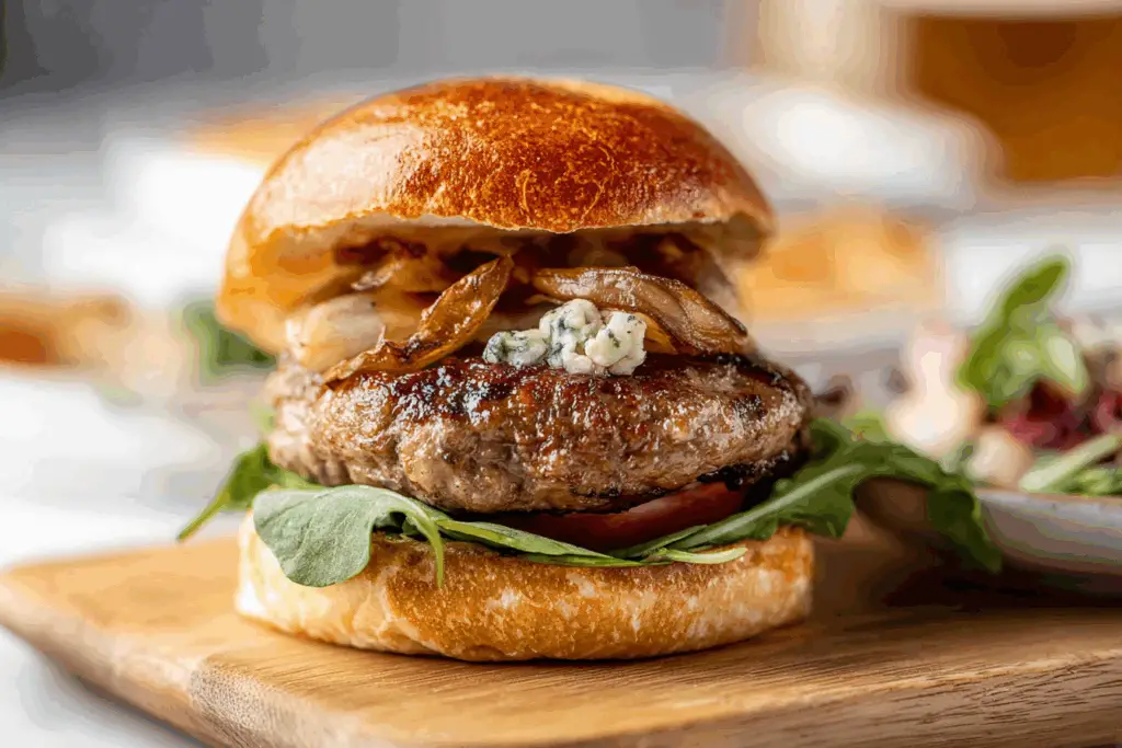 Blue Cheese Burgers