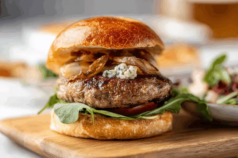 Blue Cheese Burgers