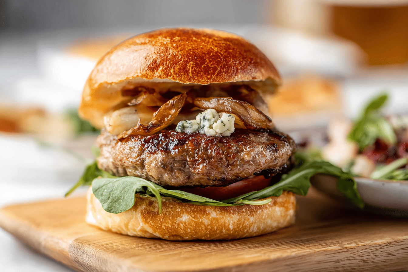 Blue Cheese Burgers