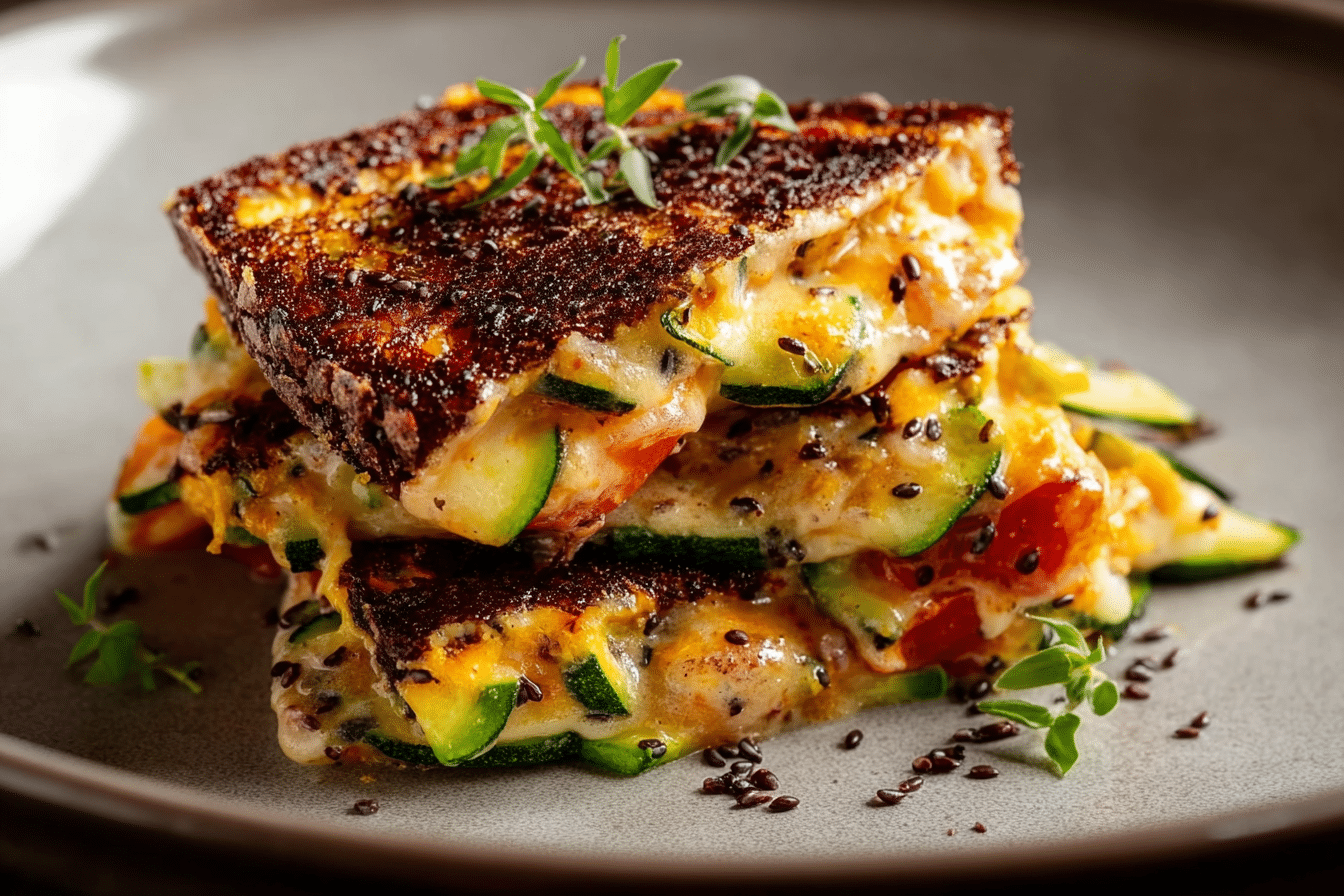 Cheesy Zucchini Melts